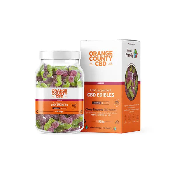 Orange County CBD 1600mg Gummies - Large Pack - CBD Products