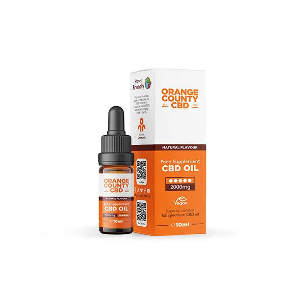 Orange County CBD 2000mg Full Spectrum CBD Oil - 10ml - CBD Products