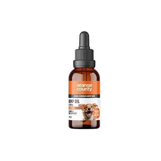 Orange County CBD 30000mg Pet Calming Hemp Seed Oil 30ml - CBD Products