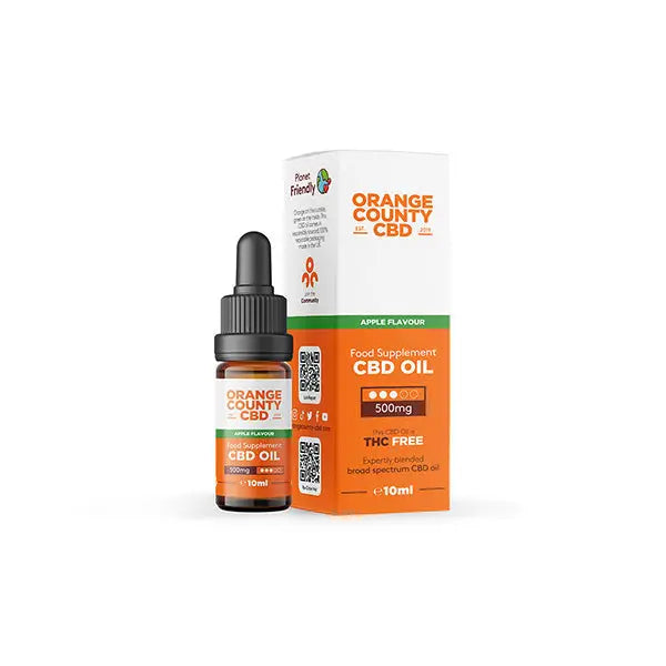 Orange County CBD 500mg Broad Spectrum CBD Oil 10ml product image