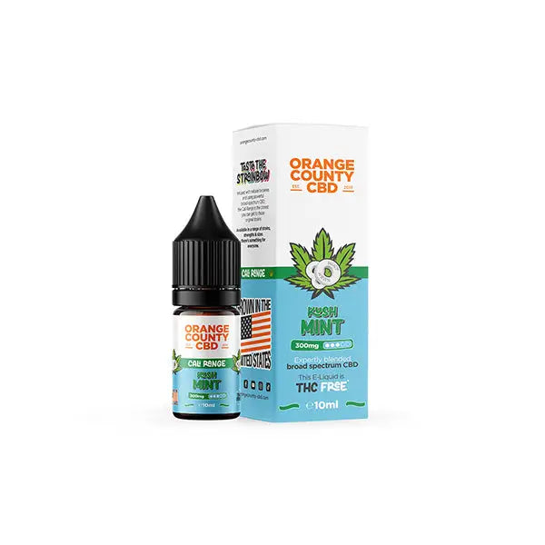 Orange County CBD Cali Range 300mg CBD 10ml E-liquid (60VG/40PG) - CBD Products