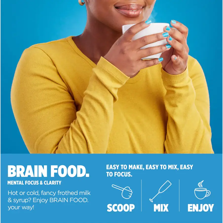 Orange County Focus & Energy Brain Food Mushroom Coffee Supplement (Sample Size) 42g - Nootropics & Supplements