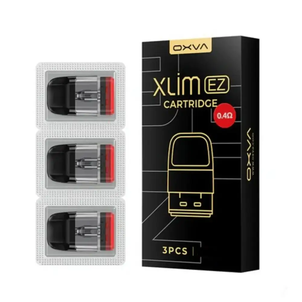 OXVA Xlim EZ Replacement Pods (0.4Ohm 0.6Ohm 0.8Ohm 1.2Ohm) - 0.4 Ohms - A15