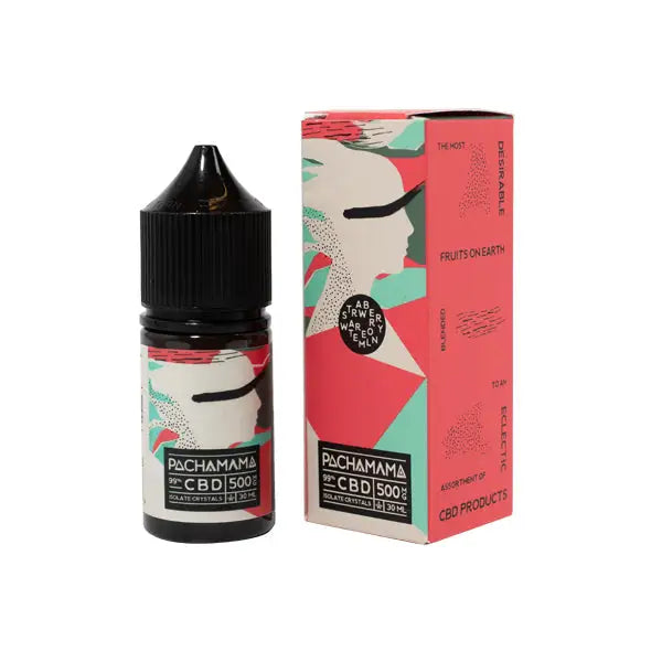 Pachamama 500mg CBD Vaping Liquid 30ml (70PG/30VG) - Strawberry Watermelon - CBD Products