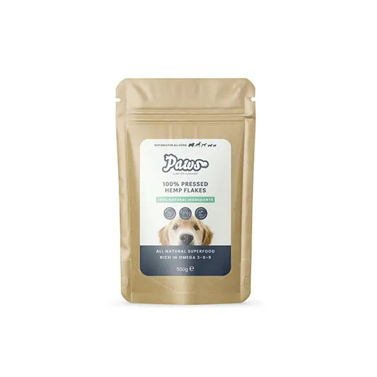 Paws 100% Pressed Hemp Flakes - 500g - CBD Products