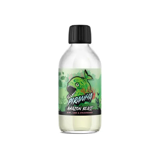 Piranha 200ml Shortfill 0mg (80VG/20PG) - Amazon Beast - Vaping Products