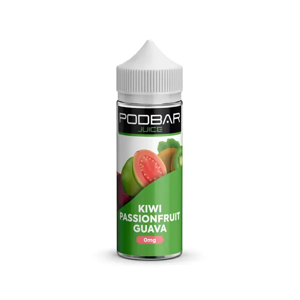 Podbar Juice by Kingston 100ml Shortfill 0mg (50VG/50PG) - Vaping Products