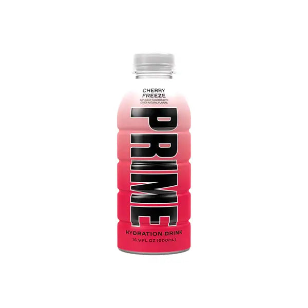 PRIME Hydration USA Cherry Freeze Sports Drink 500ml - Past Best Before date - American Confectionary