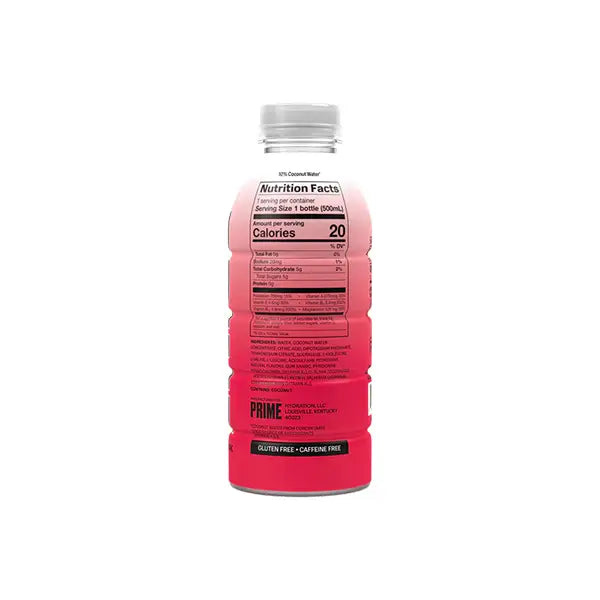 PRIME Hydration USA Cherry Freeze Sports Drink 500ml - Past Best Before date - American Confectionary