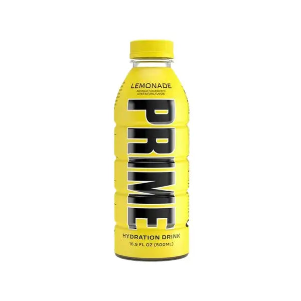 PRIME Hydration USA Lemonade Sports Drink 500ml - Past Best Before Date - 1 x 500ml - American Confectionary