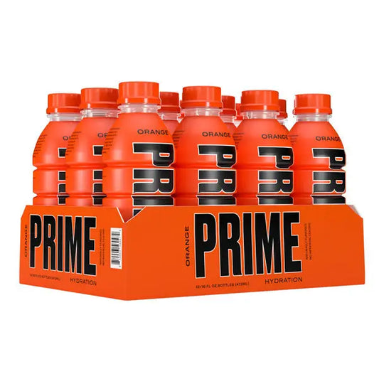 PRIME Hydration USA Orange Sports Drink 500ml - Past Best Before Date - 1 x 500ml - American Confectionary
