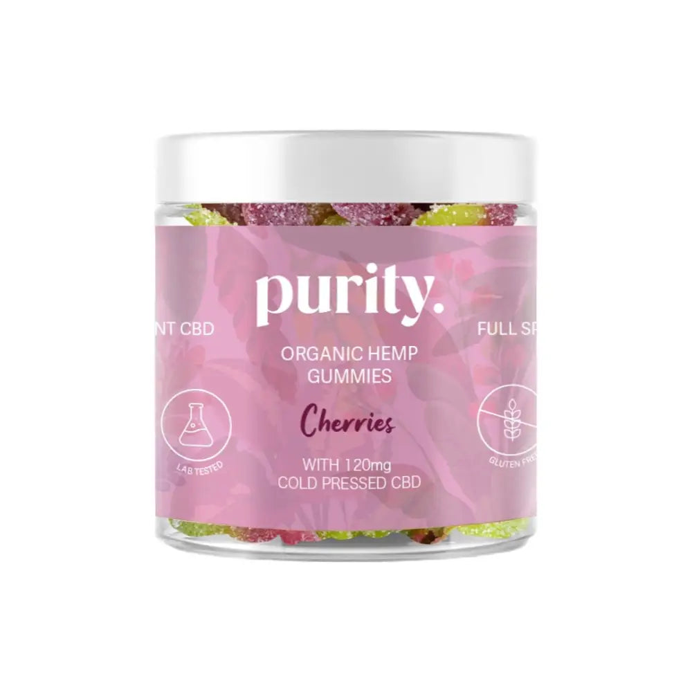 Purity 120mg Full-Spectrum CBD Vegan Gummies 150g - CBD Products