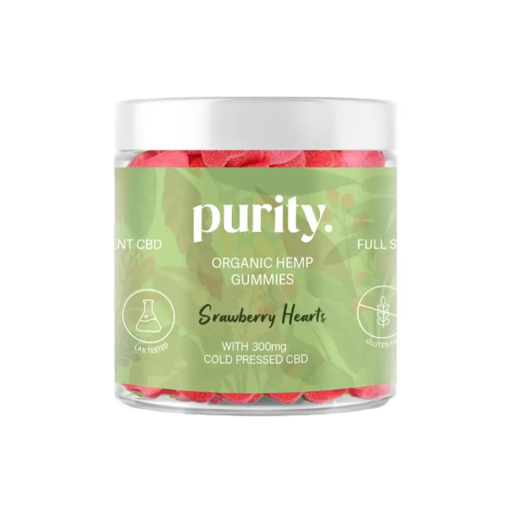 Purity 300mg Full-Spectrum CBD Vegan Gummies 150g - CBD Products
