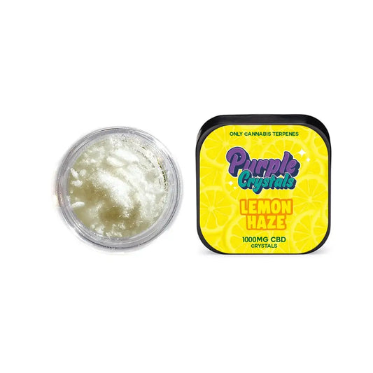 Purple Crystals by Purple Dank 1000mg CBD Crystals - Lemon Haze (BUY 1 GET 1 FREE) - 0.5g - CBD Products