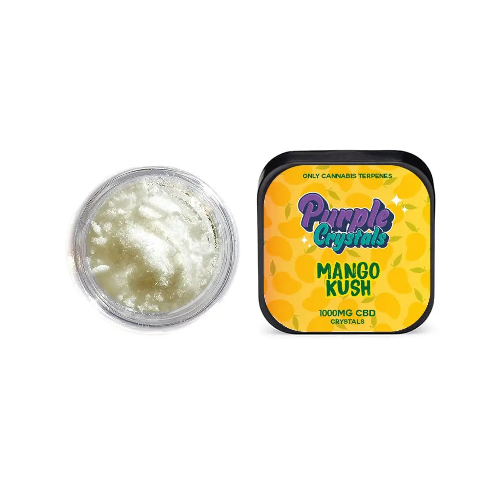 Purple Crystals by Purple Dank 1000mg CBD Crystals - Mango Kush (BUY 1 GET 1 FREE) - 0.5g - CBD Products