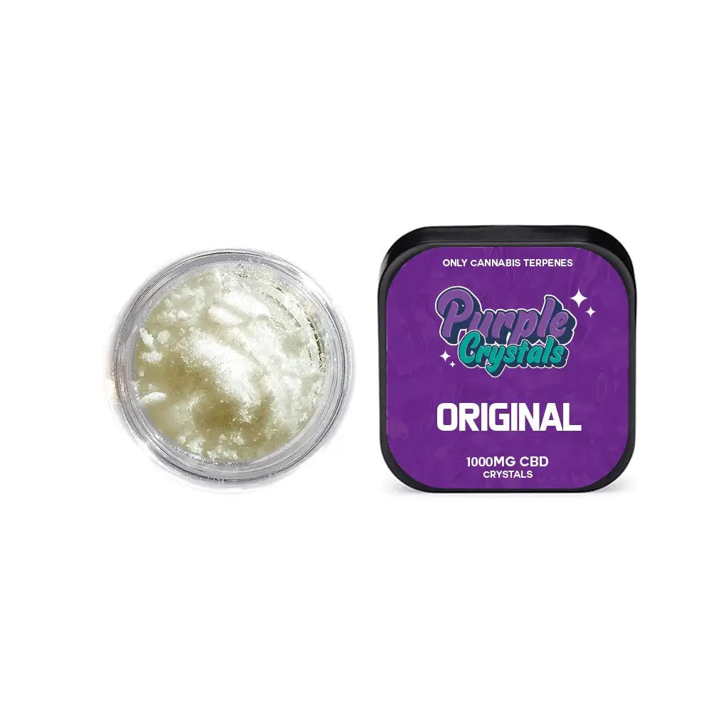 Purple Crystals by Purple Dank 1000mg CBD Crystals - Original Terpsolate (BUY 1 GET 1 FREE) - 0.5g - CBD Products