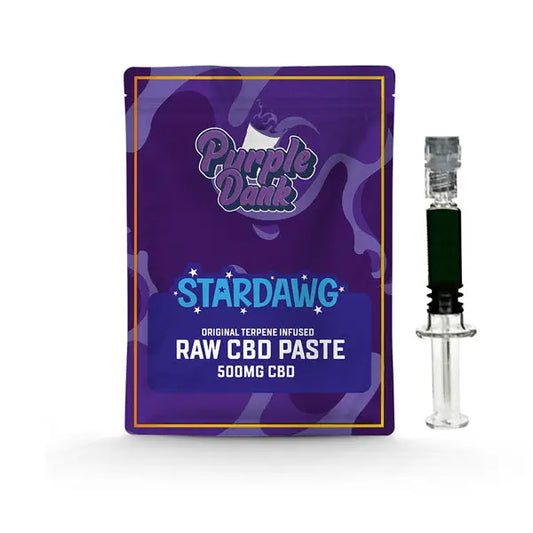 Purple Dank 1000mg CBD Raw Paste with Natural Terpenes - Stardawg (BUY 1 GET 1 FREE) - 0.5g - CBD Products