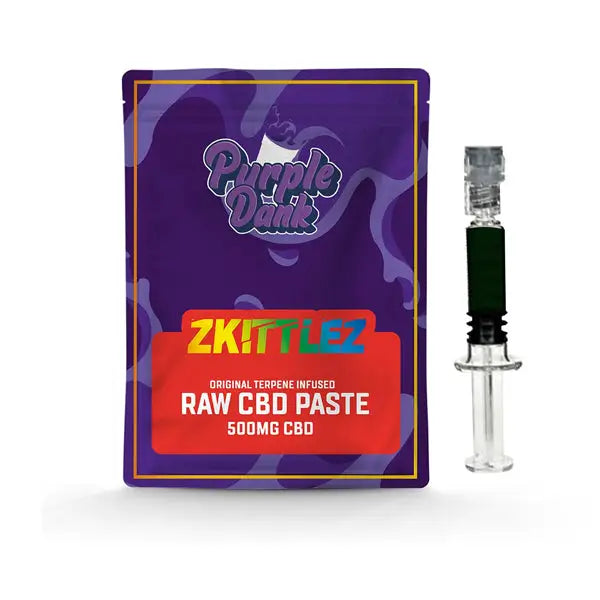 Purple Dank 1000mg CBD Raw Paste with Natural Terpenes - Zkittlez (BUY 1 GET 1 FREE) - 0.5g - CBD Products