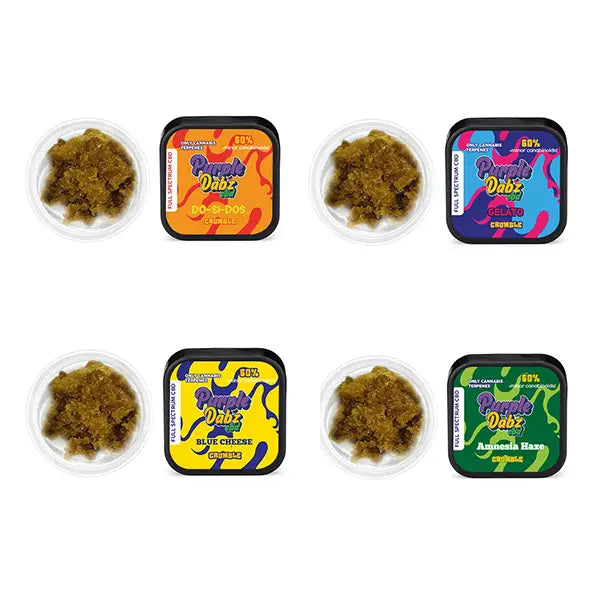 Purple Dank 60% Full Spectrum Crumble - 0.5g (BUY 1 GET 1 FREE) - CBD Products