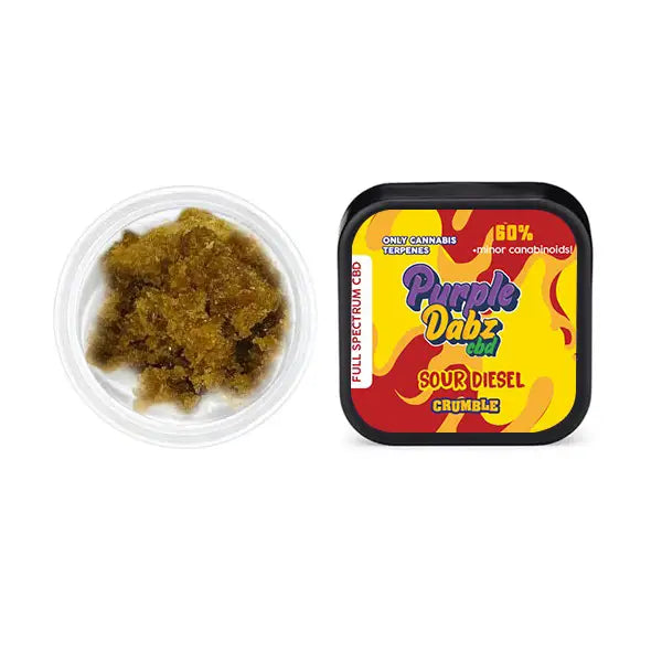 Purple Dank 60% Full Spectrum Crumble - 0.5g (BUY 1 GET 1 FREE) - CBD Products