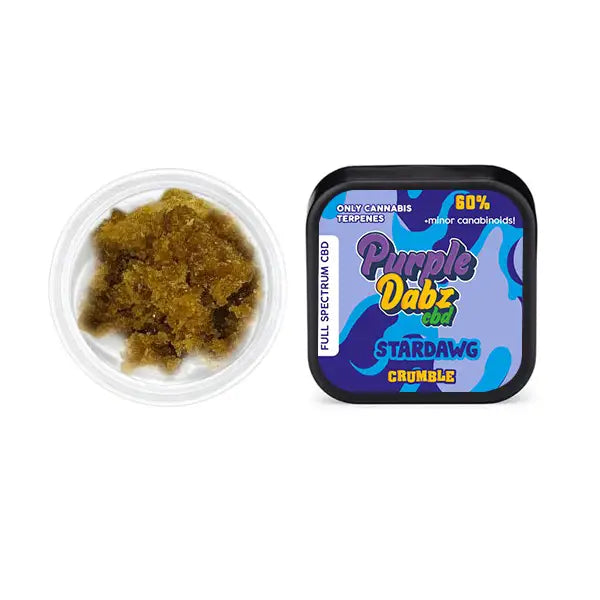 Purple Dank 60% Full Spectrum Crumble - 0.5g (BUY 1 GET 1 FREE) - CBD Products