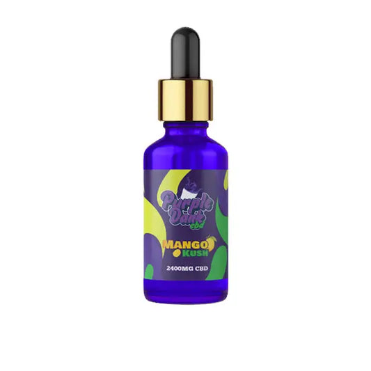 Purple Dank CBD 2400mg Terpene Flavoured Full-Spectrum CBD Oil 30ml (BUY 1 GET 1 FREE) - Mango Kush - CBD Products