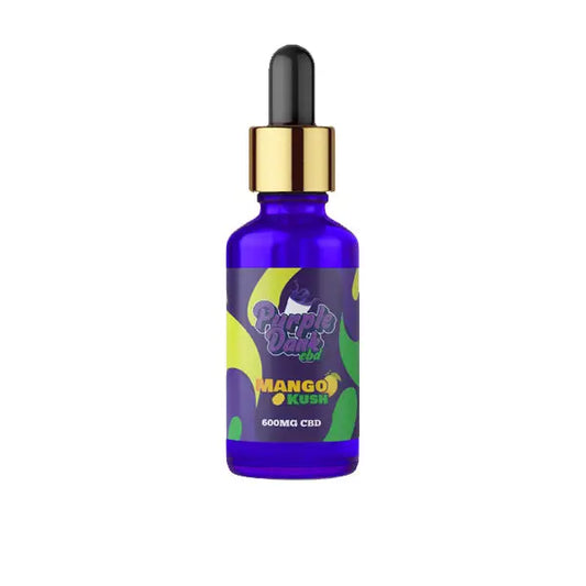Purple Dank CBD 600mg Terpene Flavoured Full-Spectrum CBD Oil 30ml (BUY 1 GET 1 FREE) - Mango Kush - CBD Products