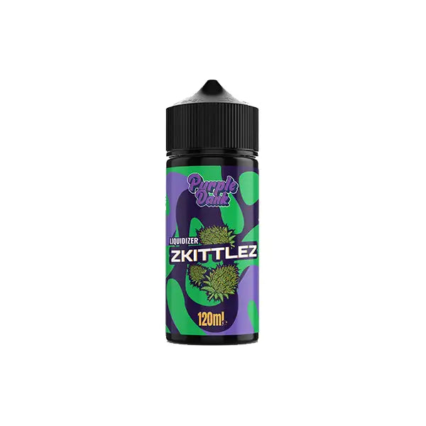 Purple Dank Zkittlez liquidizer bottle for Purple Dank Wax & Resin Liquidizer 100ml