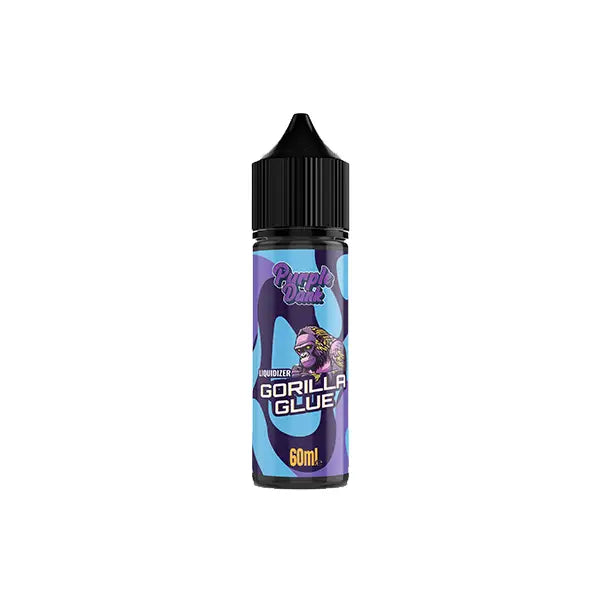 Bottle of Purple Daze Gorilla Glue e-liquid in Purple Dank Wax Resin Liquidizer 50ml
