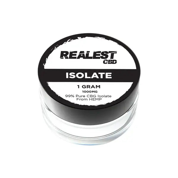 Realest CBD 1000mg CBG Isolate (BUY 1 GET 1 FREE) - CBD Products