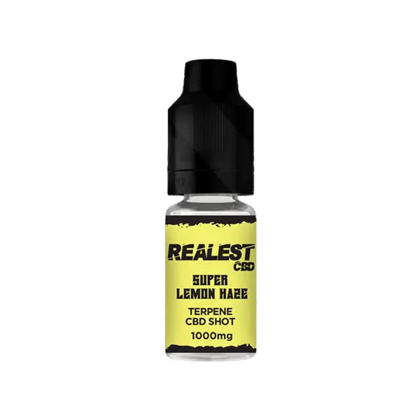 Realest CBD 1000mg Terpene Infused CBD Booster Shot 10ml (BUY 1 GET 1 FREE) - Vaping Products