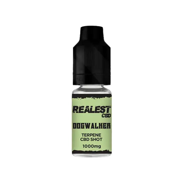Realest CBD 1000mg Terpene Infused CBD Booster Shot 10ml (BUY 1 GET 1 FREE) - Vaping Products