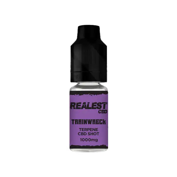 Realest CBD 1000mg Terpene Infused CBD Booster Shot 10ml (BUY 1 GET 1 FREE) - Vaping Products
