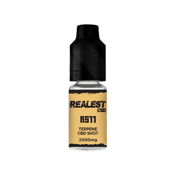 Realest CBD 2000mg Terpene Infused CBD Booster Shot 10ml (BUY 1 GET 1 FREE) Vaping Products