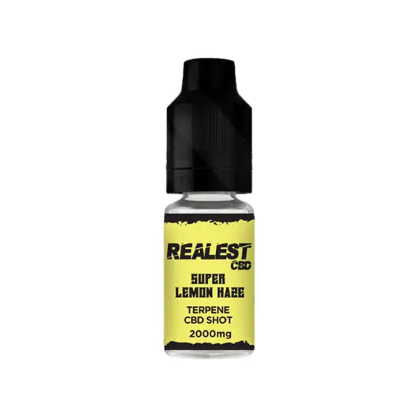 Realest CBD 2000mg Terpene Infused CBD Booster Shot 10ml (BUY 1 GET 1 FREE) - Vaping Products