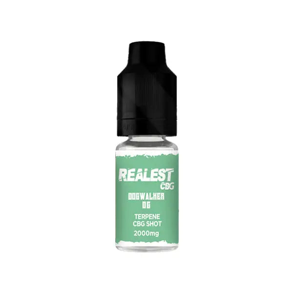 Realest CBD 2000mg Terpene Infused CBG Booster Shot 10ml (BUY 1 GET 1 FREE) - Vaping Products