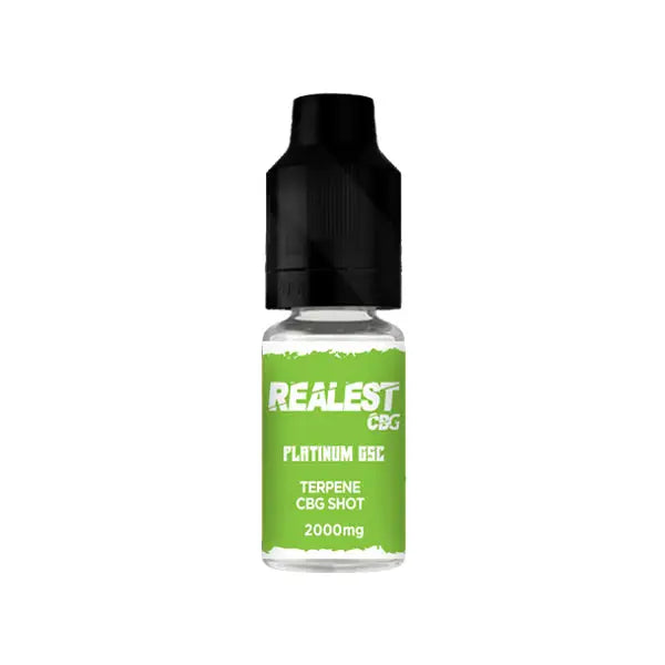 Realest CBD 2000mg Terpene Infused CBG Booster Shot 10ml (BUY 1 GET 1 FREE) - Vaping Products