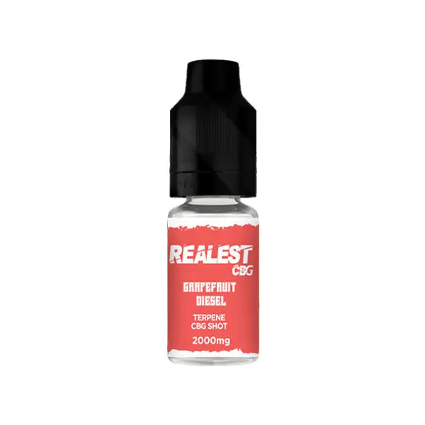 Realest CBD 2000mg Terpene Infused CBG Booster Shot 10ml (BUY 1 GET 1 FREE) - Vaping Products