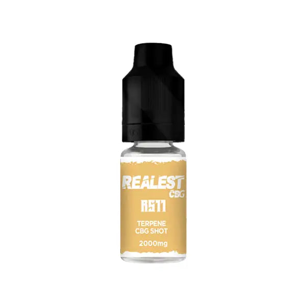 Realest CBD 2000mg Terpene Infused CBG Booster Shot 10ml (BUY 1 GET 1 FREE) Vaping Products