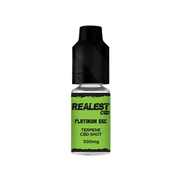 Realest CBD 500mg Terpene Infused CBD Booster Shot 10ml (BUY 1 GET 1 FREE) - Vaping Products