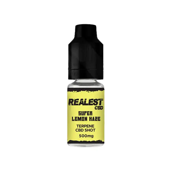 Realest CBD 500mg Terpene Infused CBD Booster Shot 10ml (BUY 1 GET 1 FREE) - Vaping Products