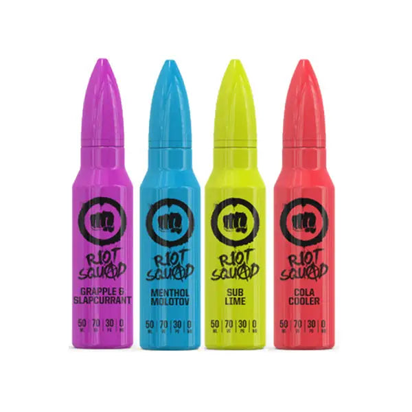 Riot Squad 0mg 50ml Shortfill (70VG/30PG) - Tropical Fury - Vaping Products