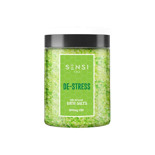 Sensi CBD 1000mg CBD Infused Bath Salts - 700g (BUY 1 GET 1 FREE) - CBD Products