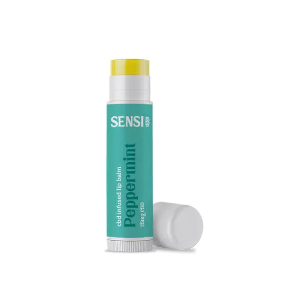 Sensi Skin 25mg CBD Lip Balm - 4g (BUY 1 GET 1 FREE) - Peppermint - CBD Products