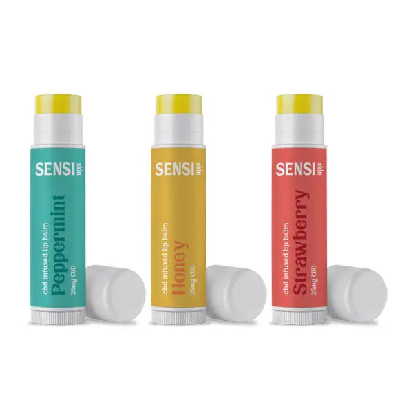 Sensi Skin 25mg CBD Lip Balm - 4g (BUY 1 GET 1 FREE) - CBD Products