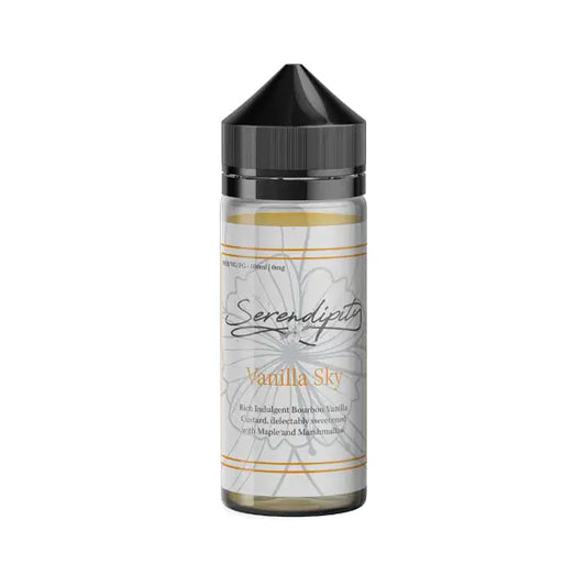 Serendipity By Wick Liquor 100ml Shortfill 0mg (80VG/20PG) - Vanilla Sky - Vaping Products