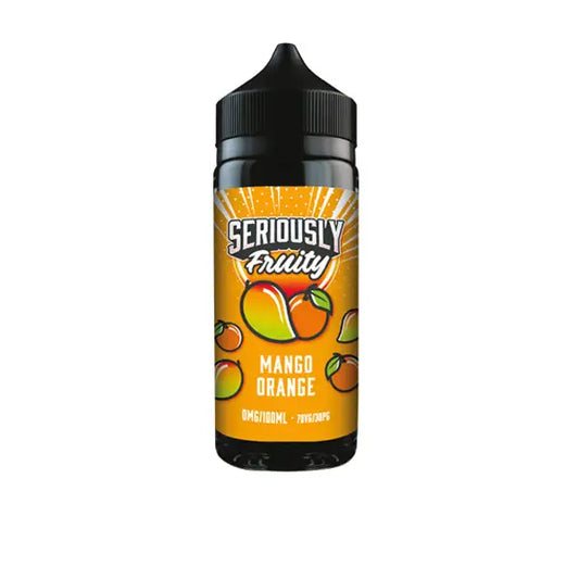 Seriously Fruity by Doozy Vape 100ml Shortfill 0mg (70VG/30PG) - Mango & Orange - Vaping Products