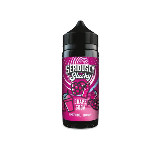 Seriously Slushy by Doozy Vape 100ml Shortfill 0mg (70VG/30PG) - Grape Soda - Vaping Products