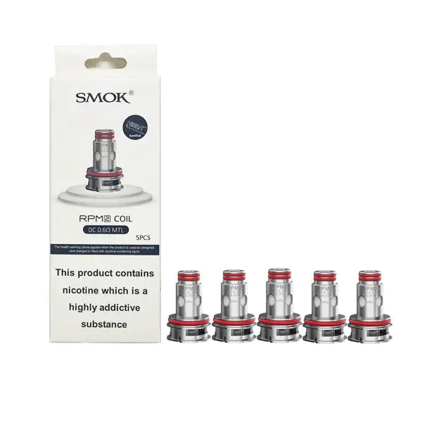 Smok RPM 2 Replacement Coil 0.6ohm DC/0.16Ohm Mesh - 0.6ohms DC - Vaping Products