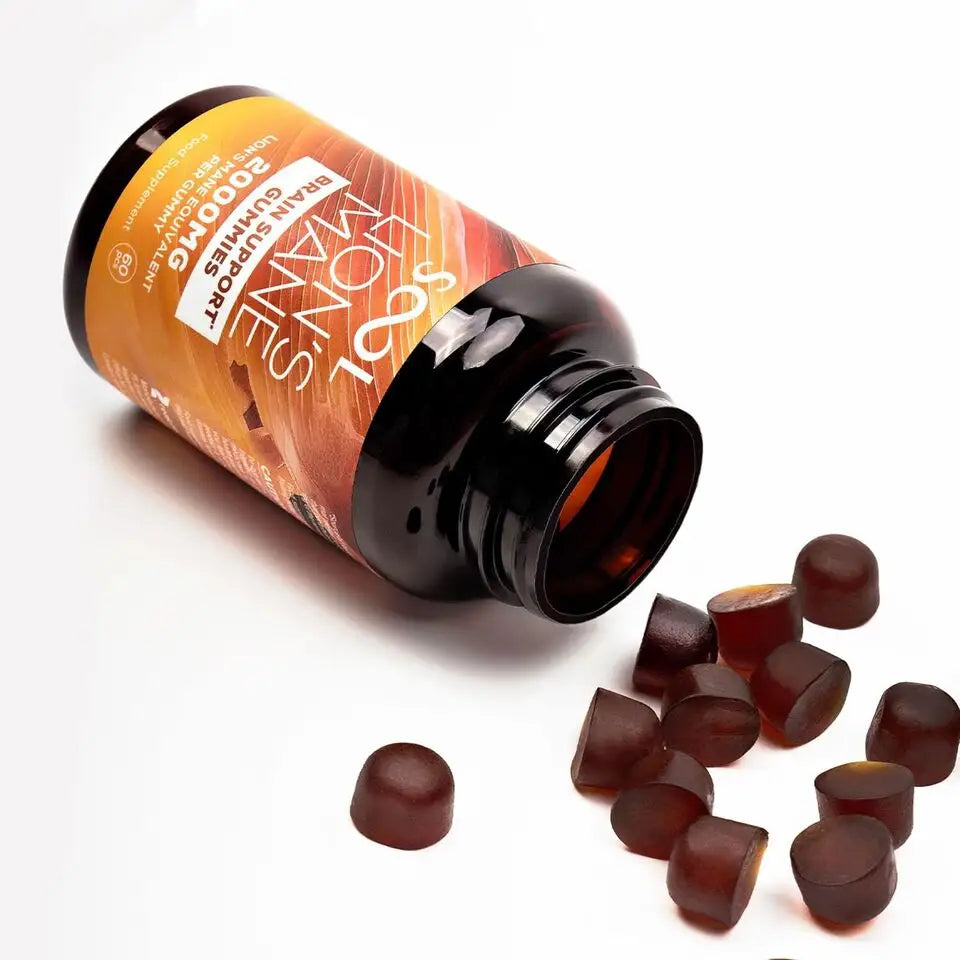 SOOL 2000mg Lion’s Mane Mushroom Brain Support Gummies - 60 Pieces - Fulfilment
